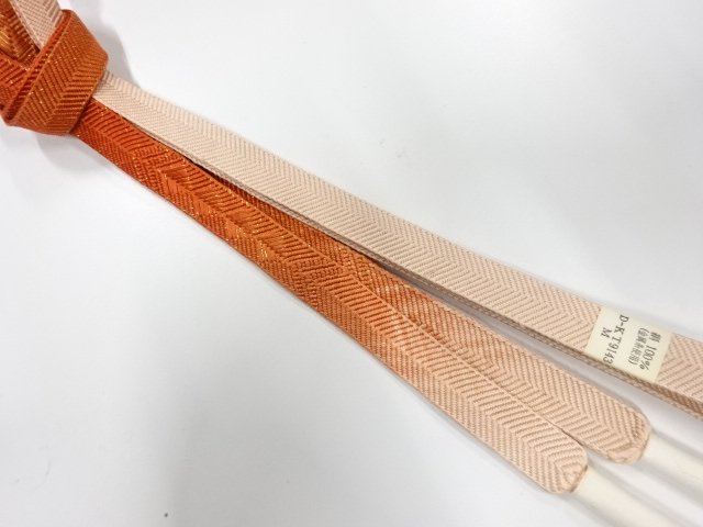 未使用品　正絹　手組帯締め